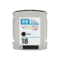 HP C4936A No 18 Black Ink Cartridge (0.85K) GENUINE