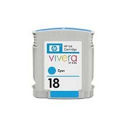 HP C4937A No.18 Cyan Ink Cartridge (0.86K) GENUINE