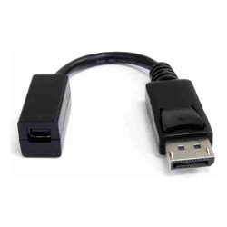 StarTech STARTECH.COM 6IN DISPLAYPort TO MINI DISPLAYPort VIDEO CABLE ADAPTER M/F LTW