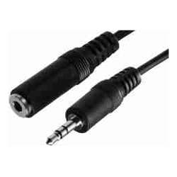 Comsol 2MTR 3.5MM STEREO MALE TO 3.5MM STEREO FEMALE EXT. CABLE