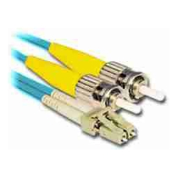 Comsol 2MTR LC-ST MULTI-MODE DUPLEX FIBRE PATCH CABLE LSZH 50/125 OM4