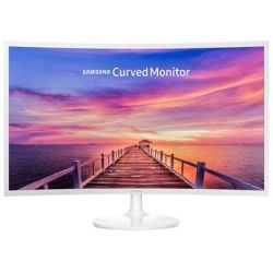 Samsung F390 31.5 inch Curved VA LED Monitor 1920x1080 16:9 4ms HDMI DisplayPort Speakers VESA 3yr Wty White