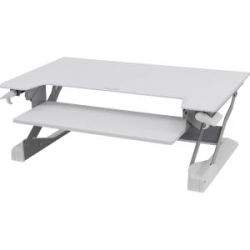 Ergotron Stand WorkFit-T Premium Bright White