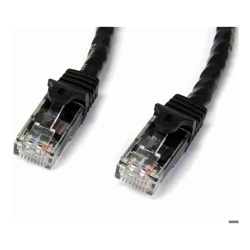 StarTech STARTECH.COM CAT6 ETHERNET CABLE 15M BLACK 650MHZ 100W Snagless PATCH CORD LTW