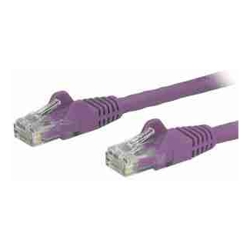 StarTech STARTECH.COM CAT6 ETHERNET CABLE 3M Purple 650MHZ 100W SNAGLESS PATCH CORD LTW
