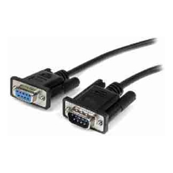 StarTech STARTECH.COM 2M DB9/RS232 SERIAL CABLE M to F BLACK LTW 
