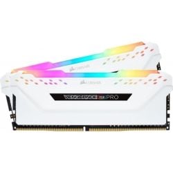Corsair Vengeance RGB Pro 16GB (2x 8GB) DDR4 3000MHz C15 Desktop Gaming Memory White