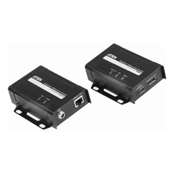 Aten DisplayPort HDBaseT-Lite Receiver supports 1080p @ 70m and 4096 x 2160 @ 30 HZ (4:4:4) @ 40m over Cat 6A