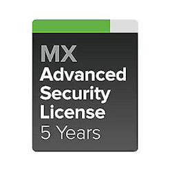 Cisco Meraki (LIC-MX84-SEC-5YR) Meraki MX84 Advanced Security License and Support 5yr