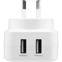 3Sixt Wall Charger AU 4.8A White
