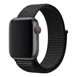 3Sixt Nylon Weave Band Apple Watch 42/44mm Black