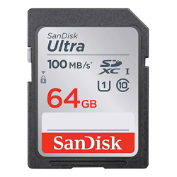 SanDisk SDSDUNR-064G SDXC Class 10 Ultra 100MB/S