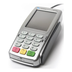 Verifone VX820 160MB+USD SC 2SAM RNIB DUET Keypad CTLS BLACK with 12V USB CABLE + DATA to RS232 12V