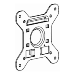 Atdec VESA BALL MOUNT SMALL VESA PLATE