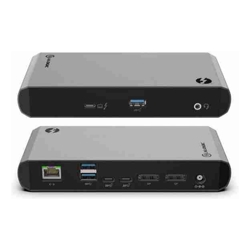 ALOGIC Thunderbolt 3.0 TURBO Docking Station with USB-C Compatibility USB-C (USB 3.1 Gen 2) x 2 USB-A (USB 3.1 Gen 2) x 1 USB-A (USB 3.1 Gen 1) x 2 Thunderbolt 3/USB-C (60W PD) (Upstream Port)