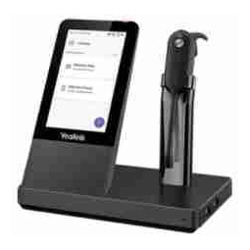 Yealink DECT WIRELESS (WH67) UC CONVERTIBLE HEADSET  4&quot; TOUCH SCREEN BASE  SPEAKERPHONE