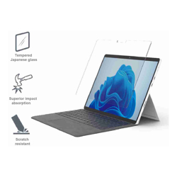 Cygnett OpticShield Microsoft Surface Pro 8/ Surface 9 Tempered Glass Screen Protector (CY4551CPTGL) Superior Impact Absorption Scratch Protection