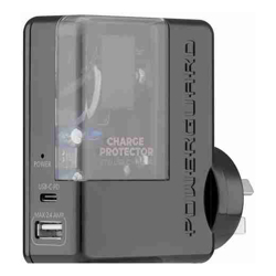 3Sixt BLACK Surge Protector Type-C 45W PD + 2A USB-A