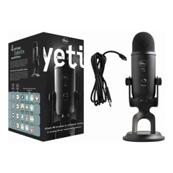 Logitech Blue Yeti USB Mic BLACKOUT