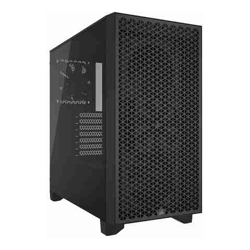 Corsair CC-9011251-WW 3000D Airflow Mid Tower Tempered Glass Drive Bays: 2x3.5&quot; 2x2.5&quot; Expansion Slot: 7 Pre-Installed Fan: 2x120mm Black 2 Year Warranty