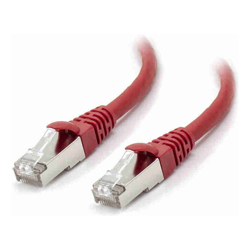 ALOGIC 5m Red 10GbE Shielded CAT6A LSZH Network Cable