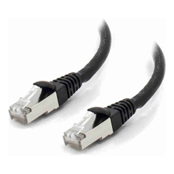 ALOGIC 10m Black 10G Shielded CAT6A LSZH Network Cable