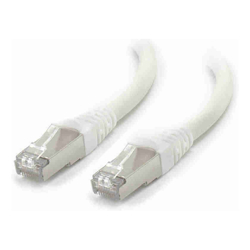 ALOGIC 0.3m White 10GbE Shielded CAT6A LSZH  Network Cable