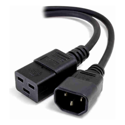 ALOGIC 1M Power Extension Cord IEC320C14 to IEC320C19