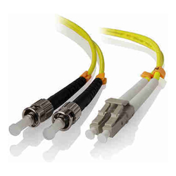 ALOGIC 1m LC-ST Single Mode Duplex LSZH Fibre Cable 09/125 OS2