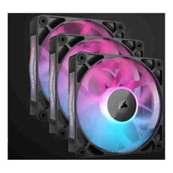 Corsair RX RGB Series iCUE LINK RX120 RGB 120mm RGB Fan Triple Fan Kit