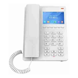 Grandstream DESKTOP HOTEL PHONE 3.5 COLOR LCD POE DUAL-BAND WIFI 6 BLACK