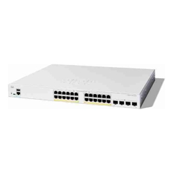 Cisco Catalyst 1300 24-port GE Full PoE 4x1G SFP