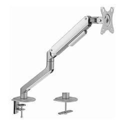 Brateck Single Monitor Economical Spring-Assisted Monitor Arm Fit Most 17&quot;-32&quot; Monitors Up to 9kg per screen VESA 75x75/100x100