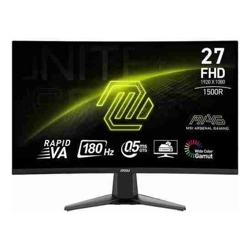 MSI MAG 27C6F 27&quot; Curved Rapid VA 180Hz Gaming Monitor