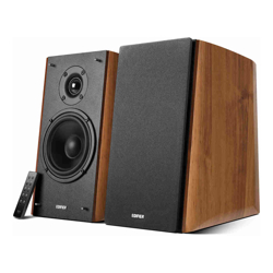 Edifier R2000DB WARMOAK Powered Bluetooth Bookshelf Speakers 25mm Eagle Eye tweeters High-gloss piano design Dual RCA Input