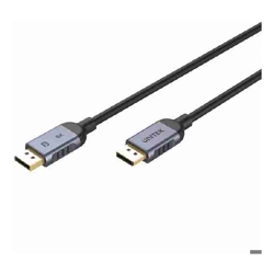 Unitek 3M DP1.4 Male To Male Cable (8K) Pure Copper Black Unitek Gift Box supports high resolution 8K@60Hz4K@60Hz/120Hz/240Hzand 2K