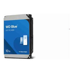 WD Western Digital WD Blue PC Desktop Hard Drive 10TB 3.5&quot; SATA up to 260MB/s 7200 RPM CMR 512MB 2Y Warranty