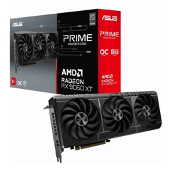 Asus AMD Radeon PRIME-RX9060XT-O8G 1 x 8-pin 8GB GDDR6 128-bit 20 Gbps PCI Express 5.0