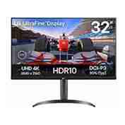 LG 31.5&quot; 4K HDR10 16:9VAUHD(3840x2160)4ms60HzHDMIx2DP(1.4)TILTHEIGHTPIVOTSPK(5Wx2)VESA100x1003YR WTY