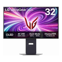 LG 31.5&quot; UltraGear OLED Dual Mode 4K UHD 240Hz or FHD 480Hz 0.03ms G-Sync Compatible Gaming Monitor 16:9UHD(3840x2160) 240HzHDMI(2.1)x2DP(1.4)x1US