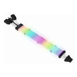 Lian Li PW168-8PV2 Strimer Plus V2 VGA Extension Cable 12+4 Pin to 3x8 Pin Length: 335mm 8 Light Guide ARGB 1 Year Warranty  