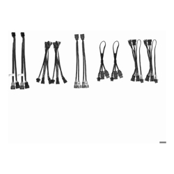 Lian Li Lian-Li 12UF-EX ARGB Device Cable Kits for Strimer/Strimer Plus/Galahad AIO/ST120 1 Year Warranty 