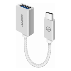 ALOGIC USB 3.1 (GEN 2) USB-A (Female) to USB-C (Male) Cable Adapter Prime Series Silver