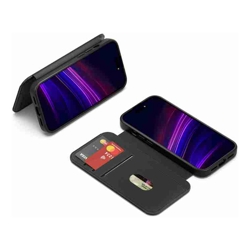 Cygnett MagWallet Apple iPhone 16 Pro Max (6.9")Case-Black(CY5023MAGWT)360 ProtectionMulti-Angle3xCard SlotsMagSafe4FT DropProof2 Years Warranty