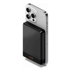 Cygnett MagSlim 10k Magnetic Wireless Power Bank -Black(CY5278PBCHE)20W USB-C10W WirelessMagSafe  QiDigital DisplayTravel-Ready2 Years Warranty
