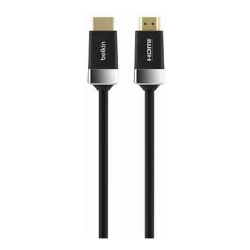 Belkin Advanced Series High Speed w/Ethernet HDMI Cable 4K/Ultra HD Compatible (5M) Black(AV10050BT5M)Perfect for 4K TVs18Gbps bandwidth