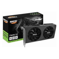Inno3D nVidia GeForce RTX 5050 TWIN X2 8GB GDDR6 2572 MHz Boost Clock RAM 20 Gbps 3x DP 1xHDMI 225x116x41mm