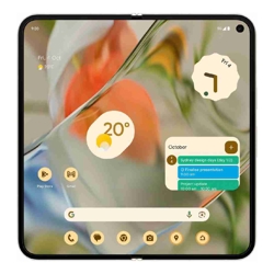Google Pixel 9 Pro Fold 5G 256GB Porcelain (GA05798-US)*AU STOCK* 8.0&quot; OLED 120Hz 16GB/256GB 48MP/10MP Single + eSIM 4650mAh2 Years Warranty