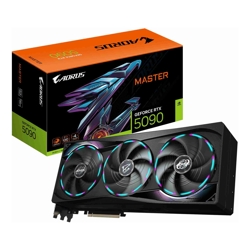 Gigabyte AORUS GeForce RTX 5090 MASTER 32G 2655 MHz CUDA 21760 28 Gbps GDDR7 512 bit PCI-E 5.0 PSU 1000W DisplayPort 2.1b *3 HDMI 2.1b *1