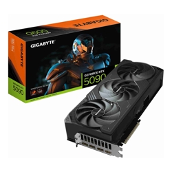 Gigabyte GeForce RTX 5090 WINDFORCE OC 32G 2467 MHz CUDA 21760 28 Gbps GDDR7 512 bit PCI-E 5.0 PSU 1000W DisplayPort 2.1b *3 HDMI 2.1b *1